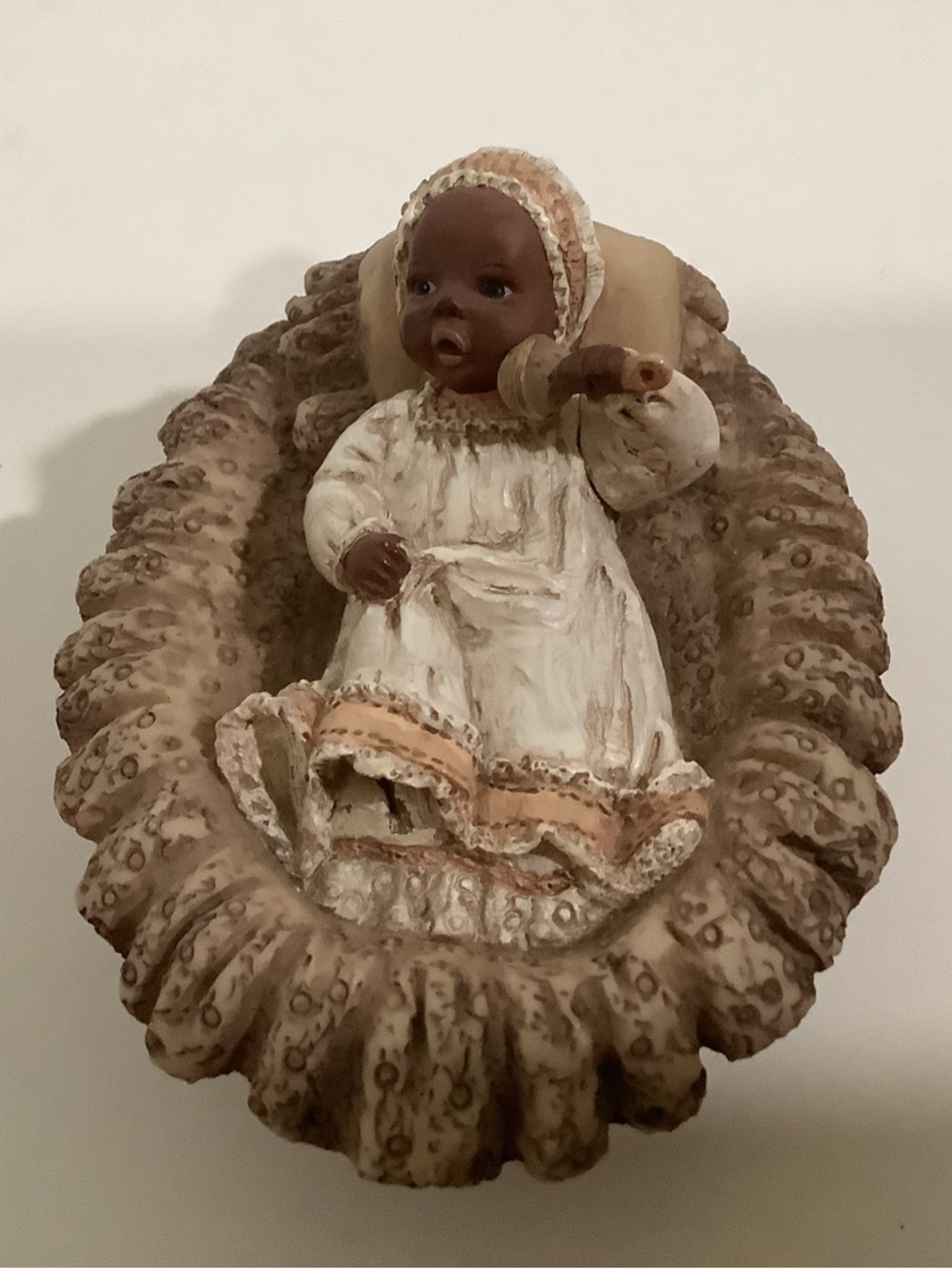 Miss Martha All Gods Children 1992 Alicia Figurine #862 Nativity Baby 2.5"x 4.25